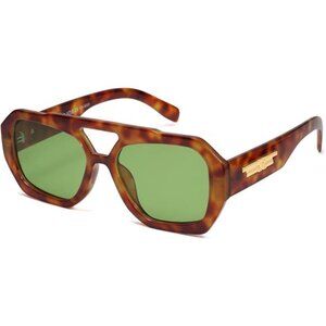 Trendy Aviator Sunglasses for Womens Mens Polarized,Hexagonal Square